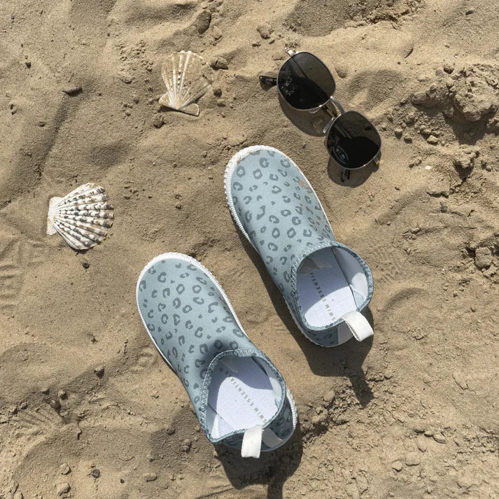 Swim Shoe | Green Leopard