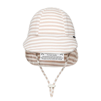 Legionnaire Flap Hat | Natural Stripe