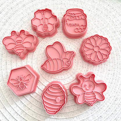 Playdough Cutters & Stamp Sets | Bees