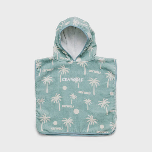 Baby Hooded Towel | Pacific Blue