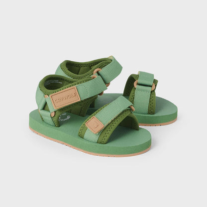 Beach Sandal | Coastal Green