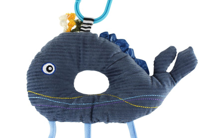 Snuggle Buddy Splashy Whale Dangler