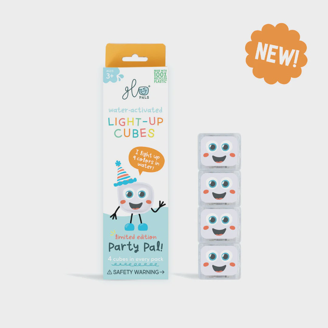 Glo Pal Cube Party Pal | White