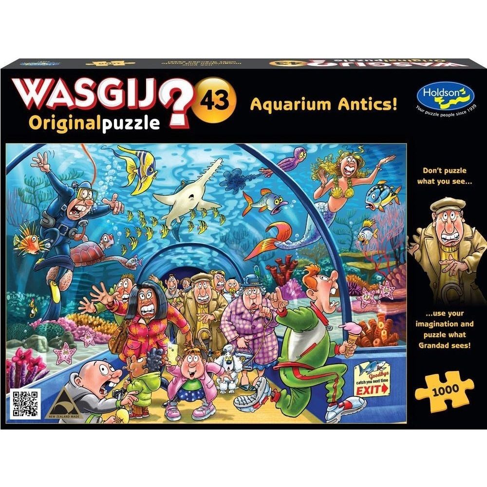 WASGIJ Puzzle | Aquarium Antics