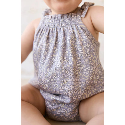 Organic Cotton Cassie Playsuit | April Lilac