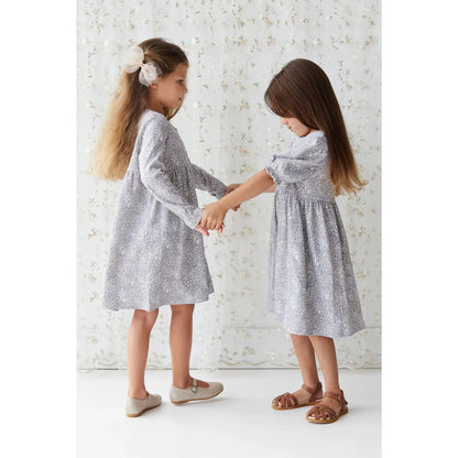 Organic Cotton Poppy Dress |  April Lilac