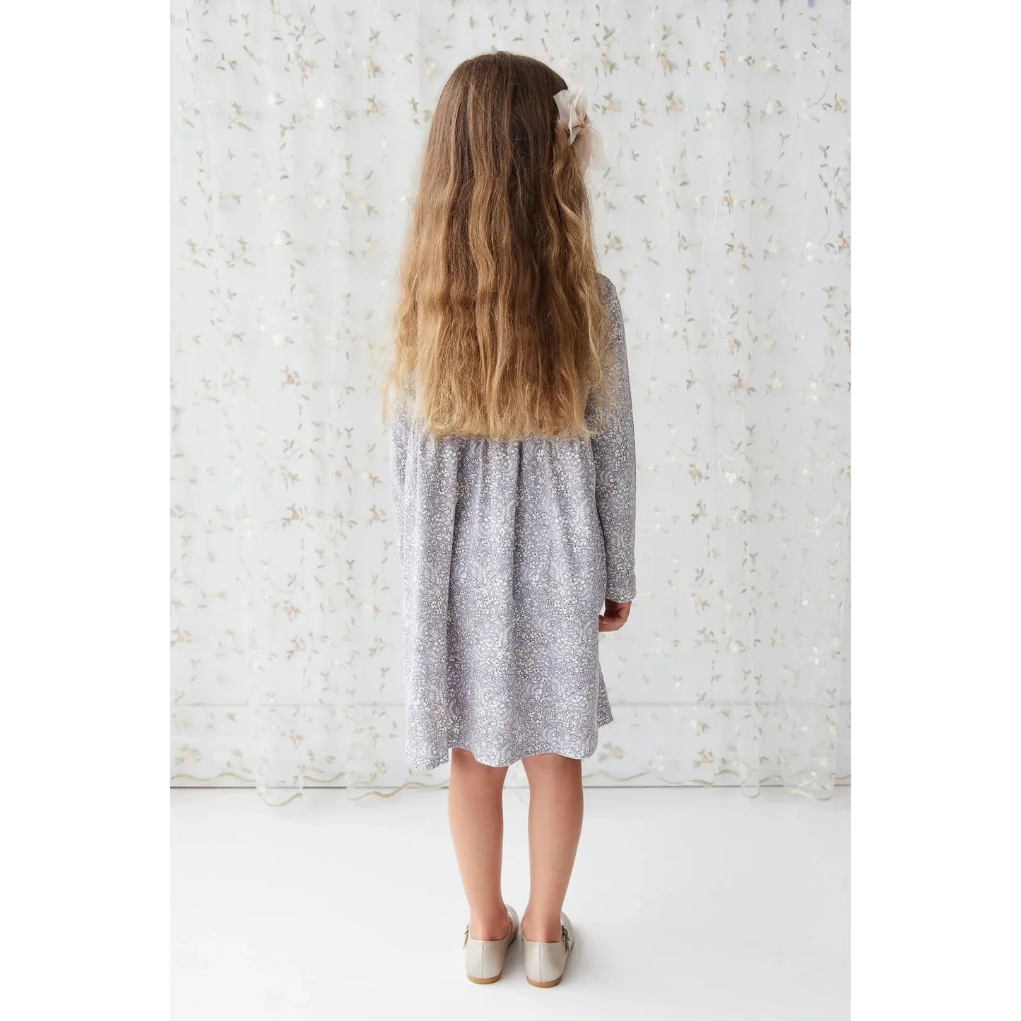 Organic Cotton Poppy Dress |  April Lilac