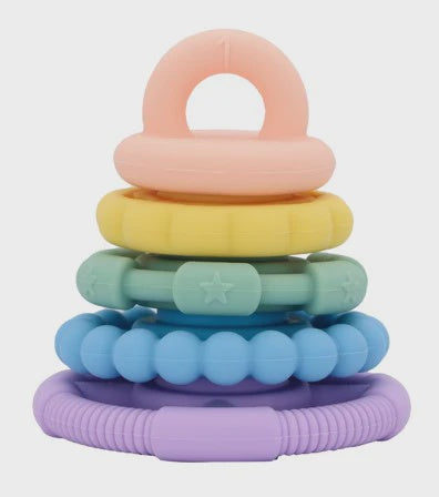 Rainbow Stacker Teether & Toy | Gelato