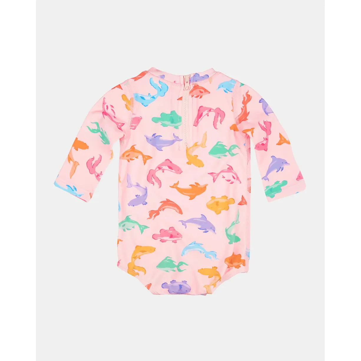 Swim Baby Onesie Long Sleeve | Dishy Fishy