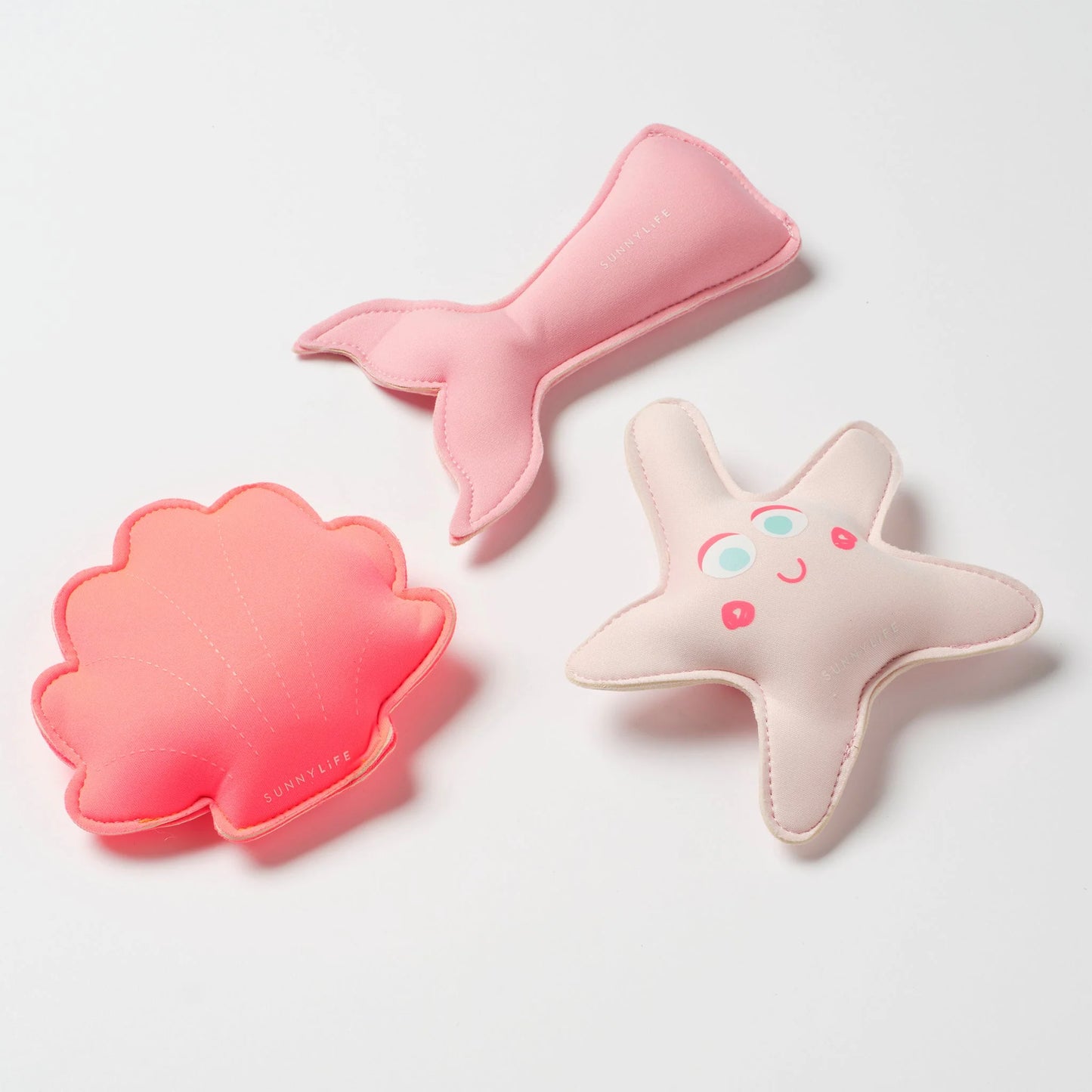 Dive Buddies | Melody the Mermaid |Neon Strawberry Set of 3