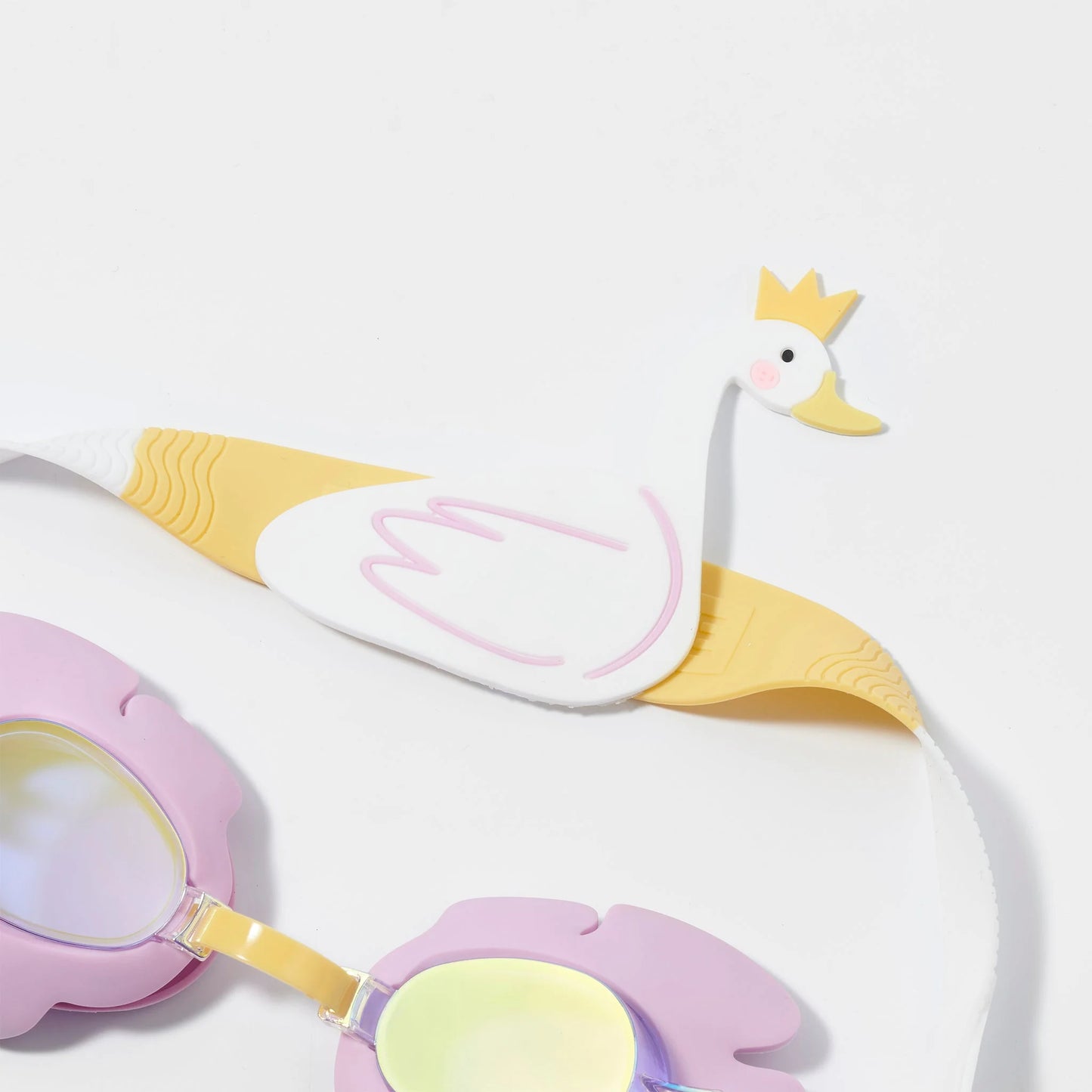 Kids Swim Goggles | Princess Swan