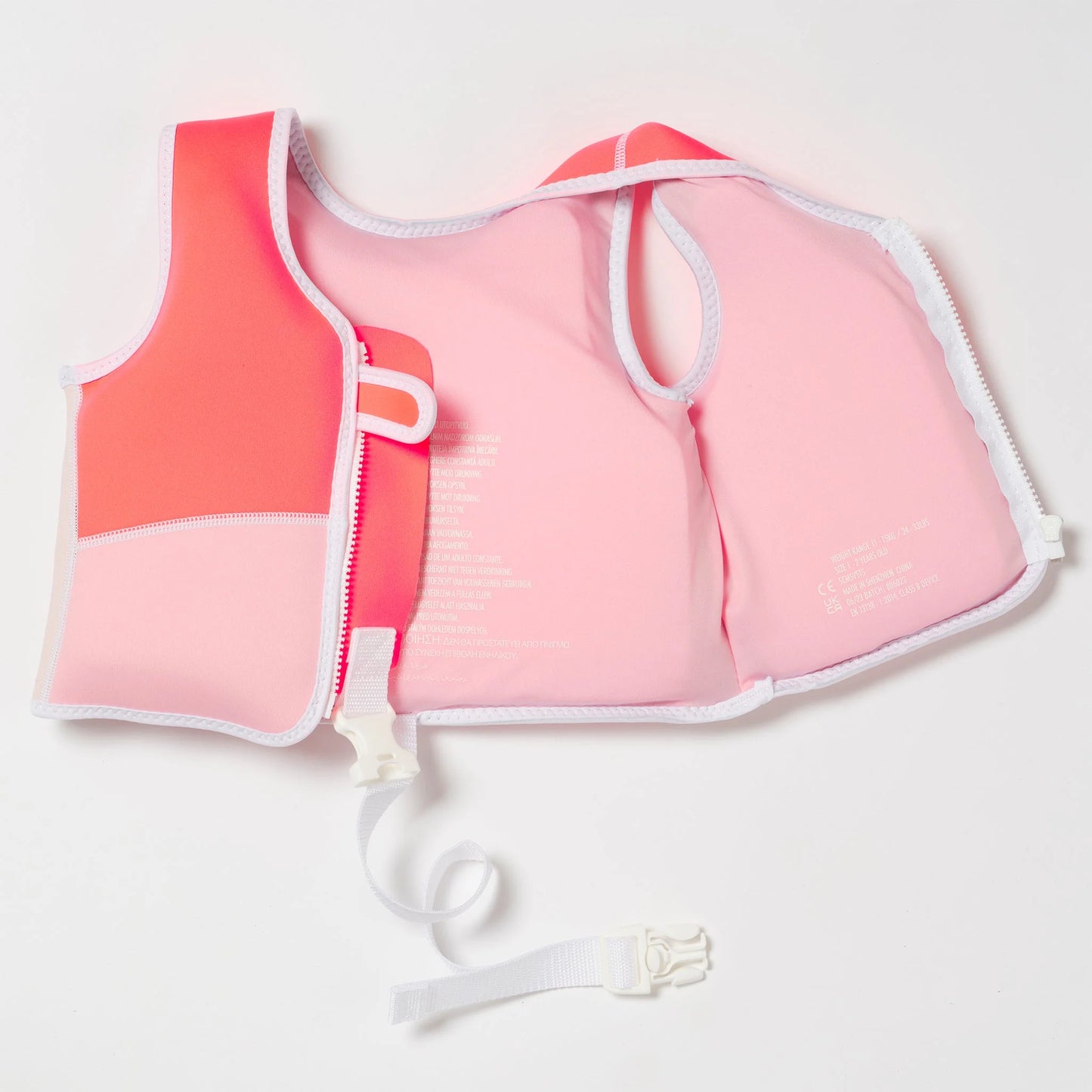 Swim Vest |Melody the Mermaid | Neon Strawberry