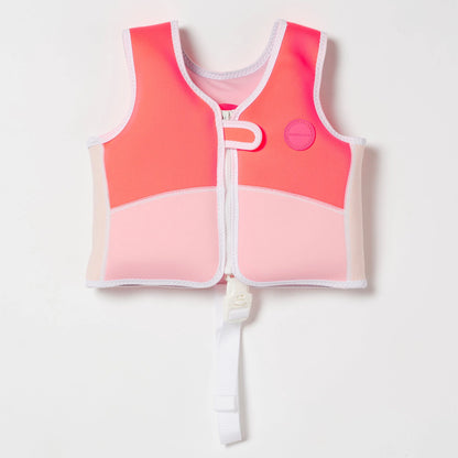 Swim Vest |Melody the Mermaid | Neon Strawberry