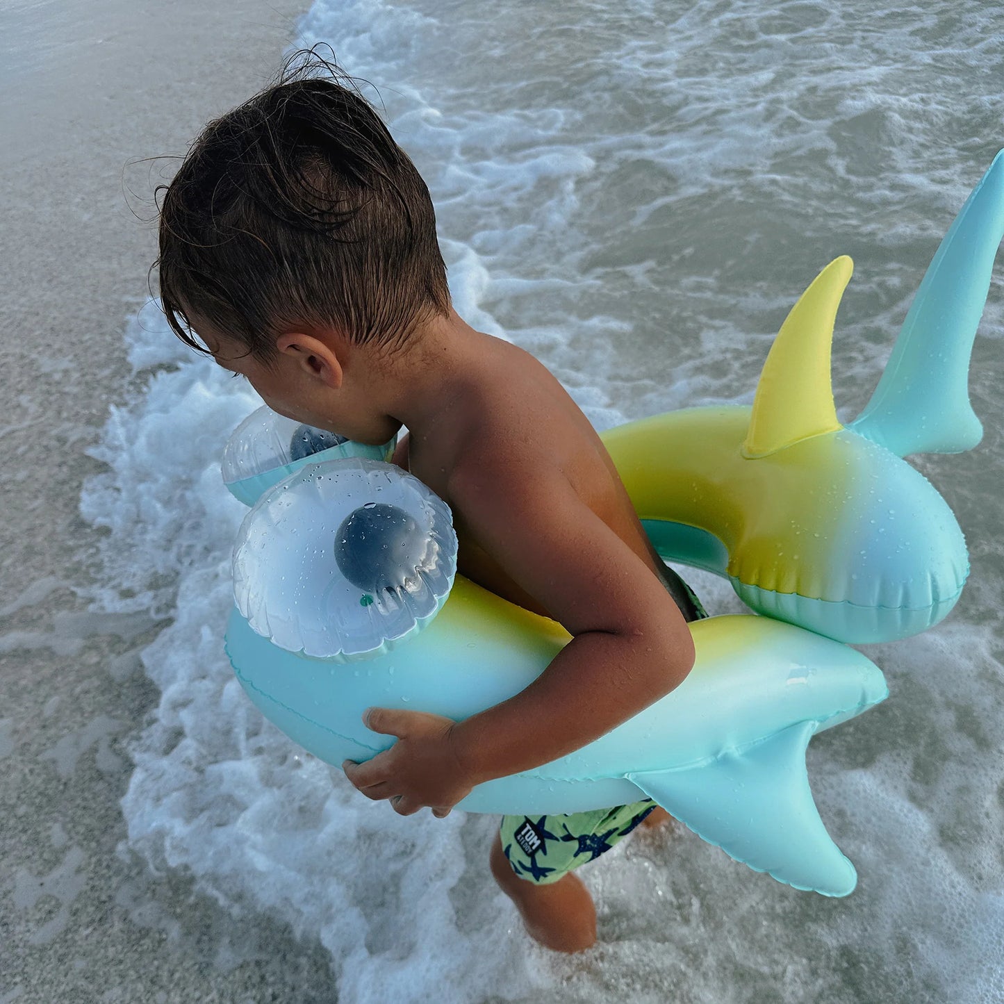 Kids Tube Pool Ring Salty the Shark