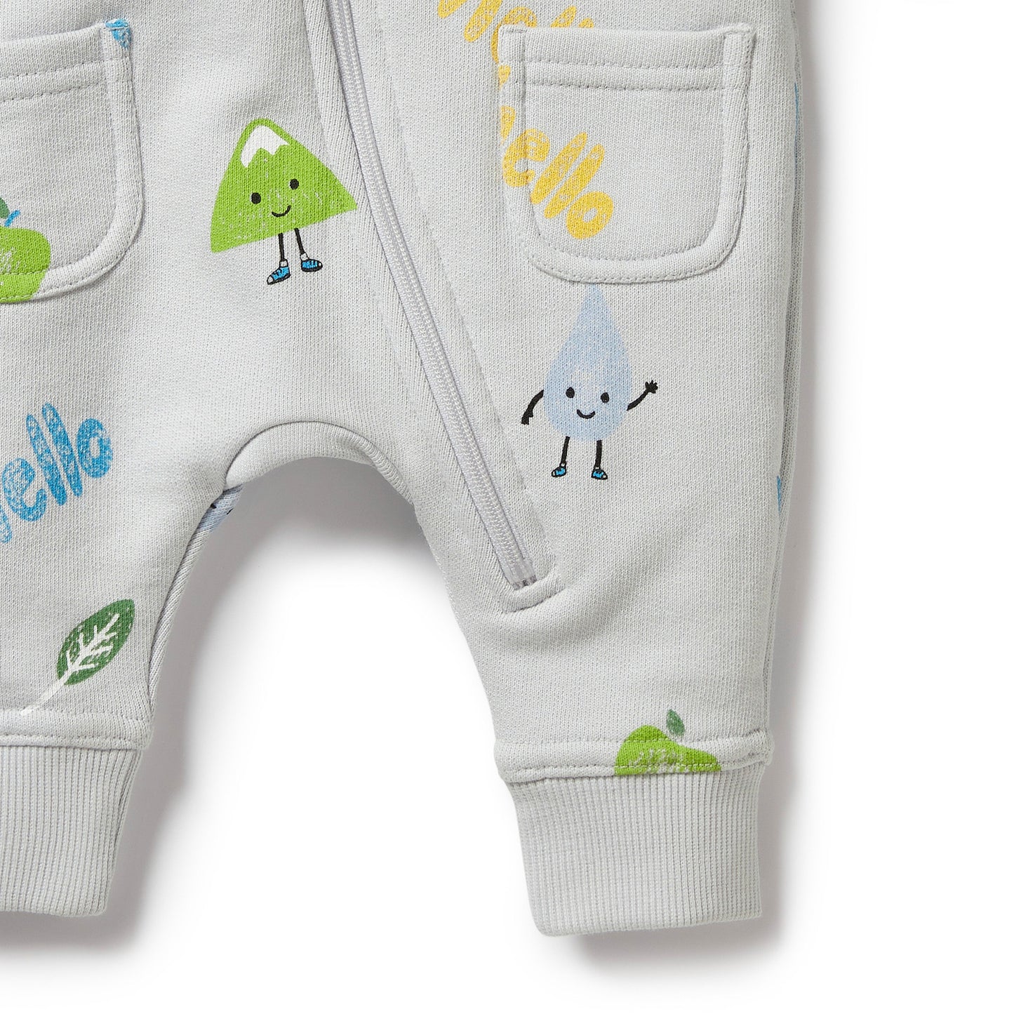 Bluebell Organic Terry Growsuit