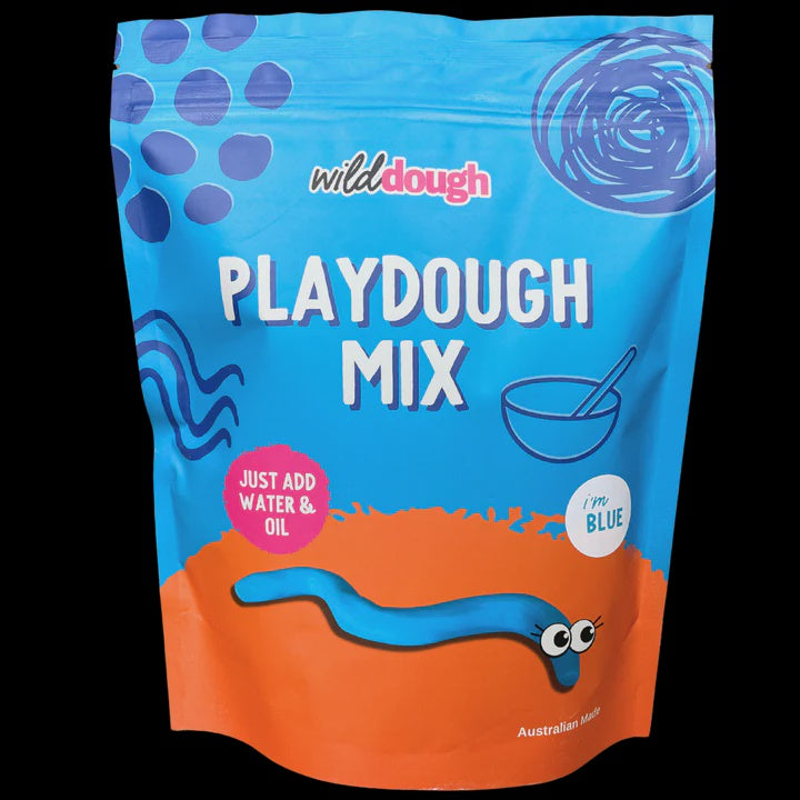 DIY Playdough Mix | Blue