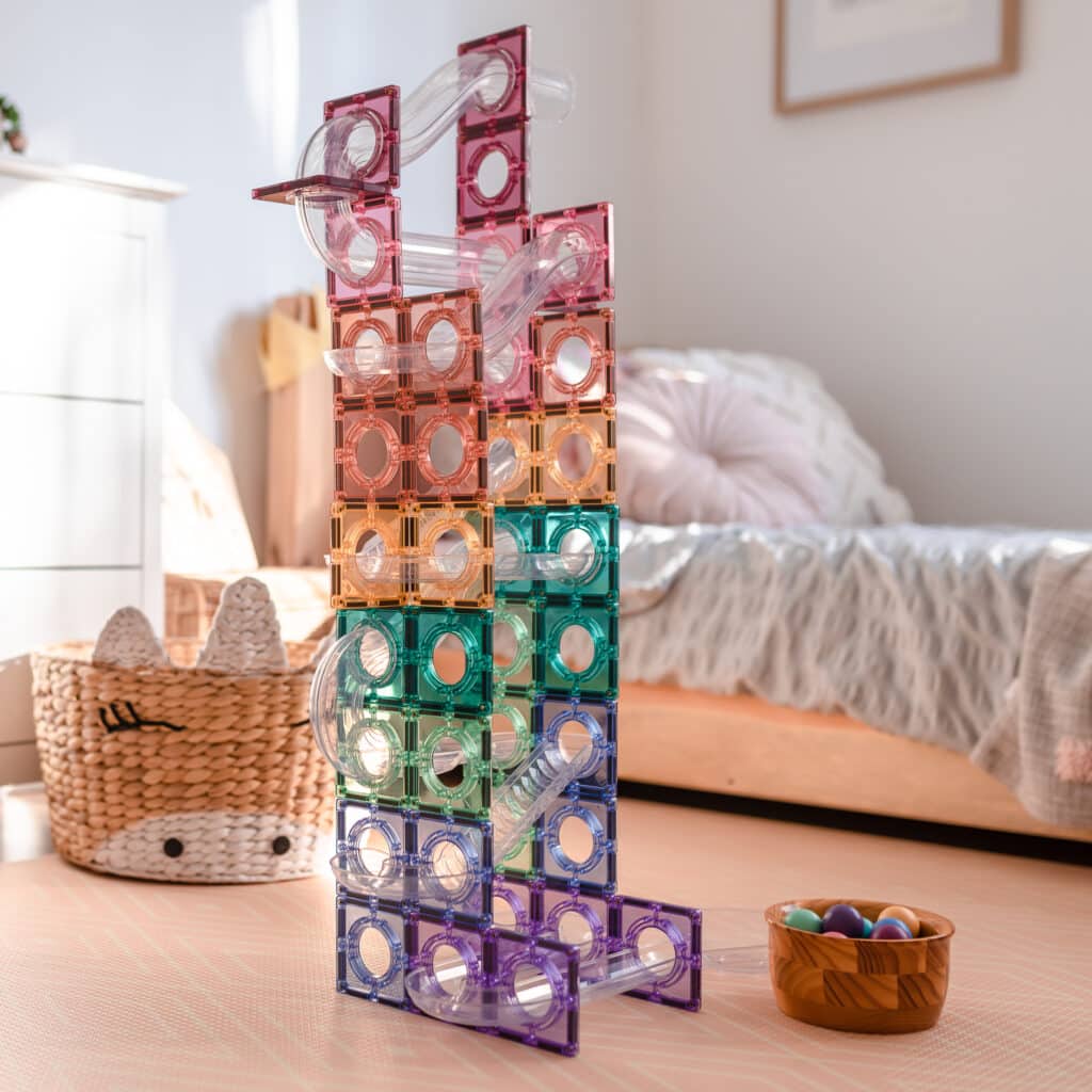 Connetix Tiles | Pastel | 106pc Ball Run