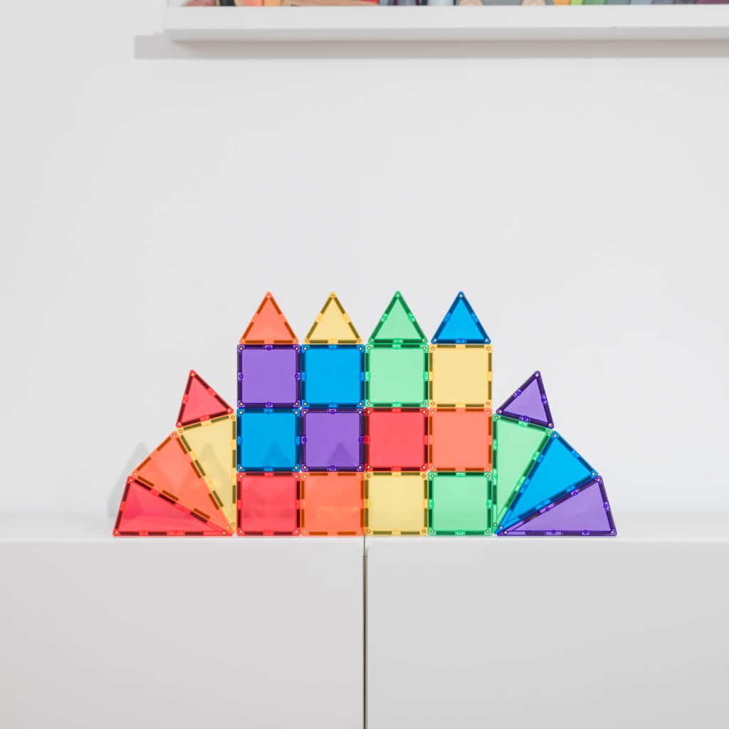 Connetix Tiles | Rainbow | 24pc Mini Pack