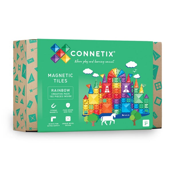 Connetix Tiles | Rainbow | 102pc