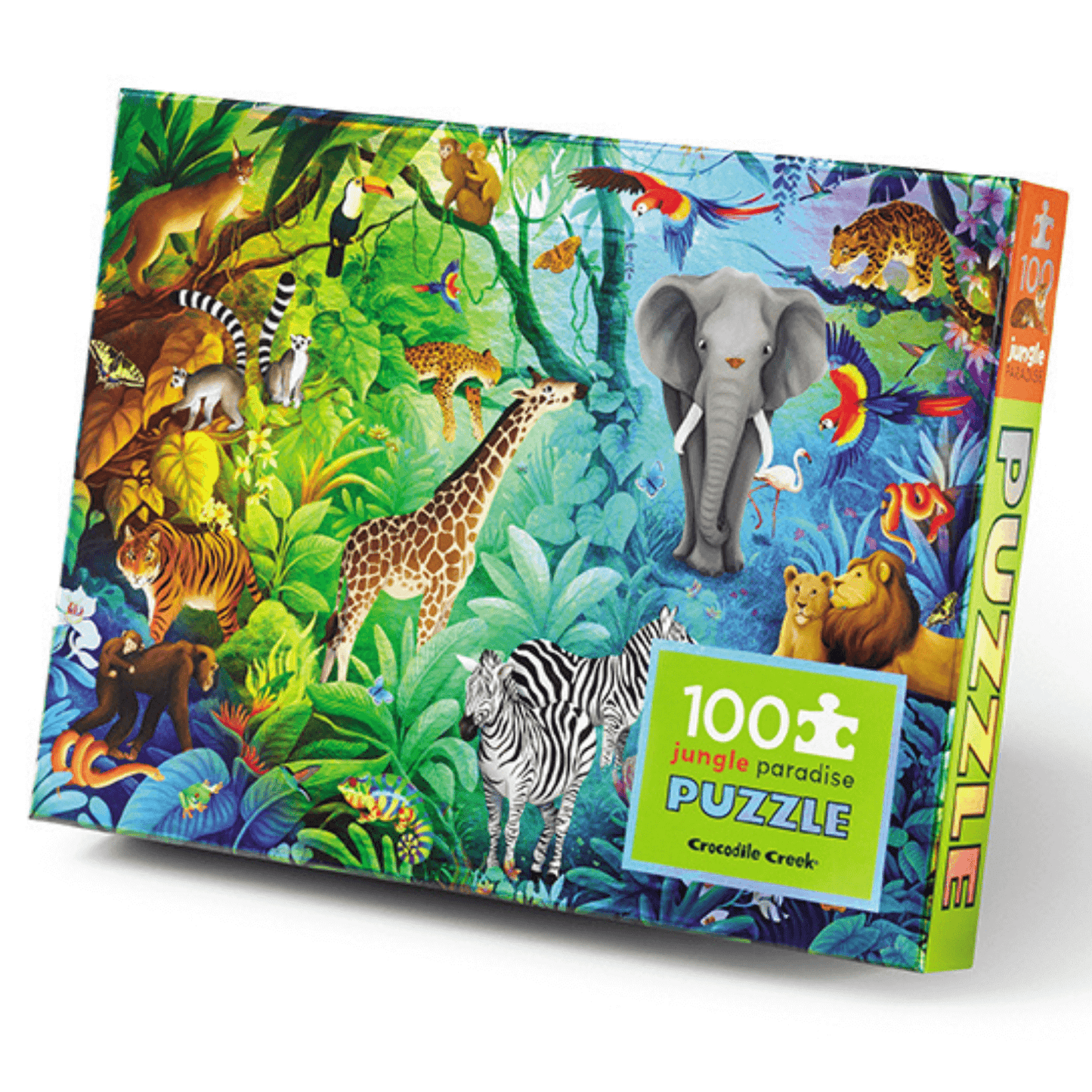 100pc Holographic Puzzle | Jungle Paradise